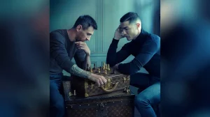 Louis Vuitton Ronal Messi şahmat
